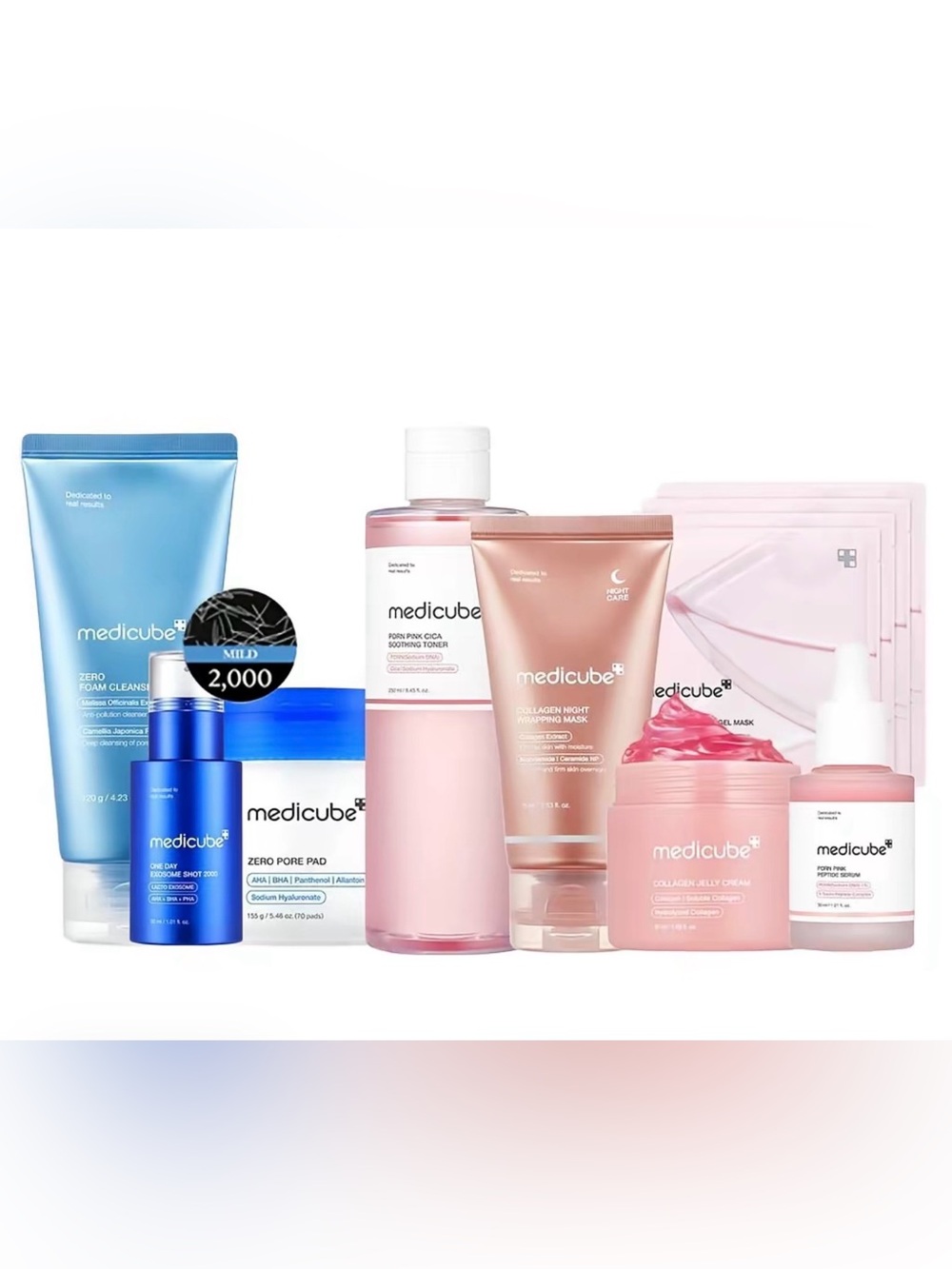 Medicube Pink Collagen Toner — Hydrating Pink Skin Prep